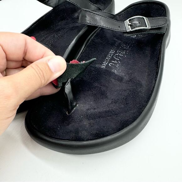 Birkenstock Tatami Julia Toe Post Artsy Lagenlook Hippie Thong Sandals Size 36 - Picture 6 of 10